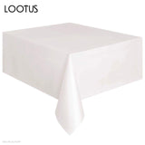Table Cover PE Restaurant Waterproof Table Cloth Disposable Birthday Convenient Tablecloth Drop Shipping