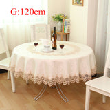 European Embroidery Water Soluble Lace Tablecloth Home Party Wedding Living Room Restaurant Decoration Table Cloth