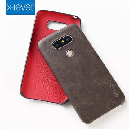 X-level Ultrathin High Quality Vintage PU Leather For LG G5 Cell Phones Case For lgg5 luxury Hard Back Case Cover Free Shipping