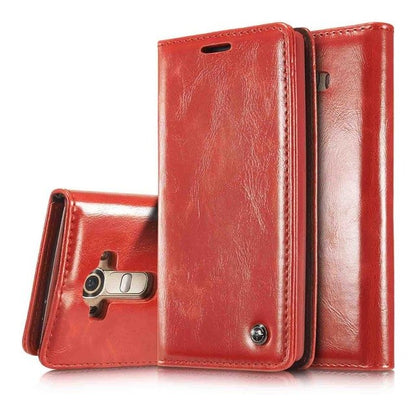 SUYACS  For LG G4 / G5 / G6 For LGG4 LGG5 LGG6 Case PU Leather Wallet Flip Phone Cases Magnetic Card Slot Stand Fundas Coque