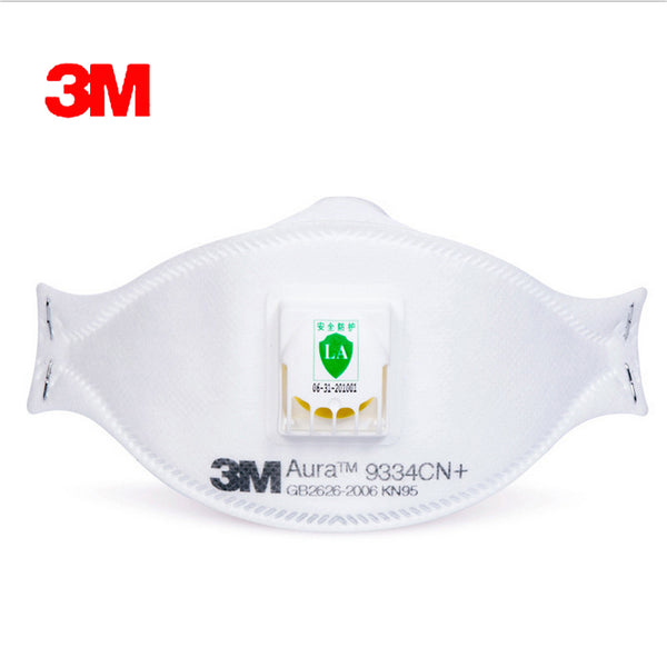 3M9334CN Anti dust-masksPM 2.5 mask Anti influenza non woven fabric pollen cool welding flow Adult FFP3 Approval safety masks