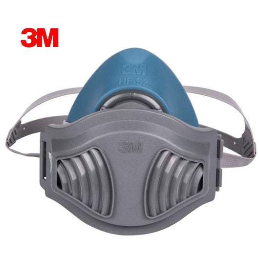 3MHF+10pc1701Filter cotton Quality silicone Half Face Gas Mask KN95 Dust Anti industrial conatruction Dust pollen Haze poison