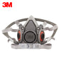 3M 6200 Respirator Gas Mask Chemical Filter Paint Spray Half Face Protection Mask Work Safety Construction Mining Car Mask Only. CURBSIDE PICK UP AVAILABLE