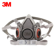 3M 6200 Respirator Gas Mask Chemical Filter Paint Spray Half Face Protection Mask Work Safety Construction Mining Car Mask Only. CURBSIDE PICK UP AVAILABLE