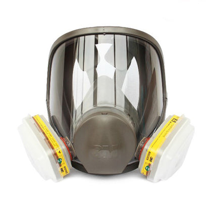 3M 6800 Gas Mask Suit Silicone Full Face Respirator Masks With Filter Cartridge Safety Mask Painting Spraying Toxic Gas Prevent