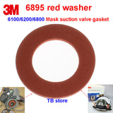 3M 6895 2PCS Breathing hole washer 6200/6800 Gas mask Air inlet seal Protect the gasket 6000 Series mask replace Gaskets
