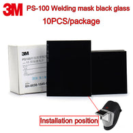 3M PS100 Welding mask L-11 Black lens Glass material Welding prevention gas cutting arc UV rays Protective lens