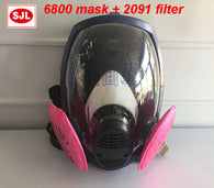 high quality respirator mask 6800 mask + 3M 2091 filter respirator dust mask against dust smoke filter mask
