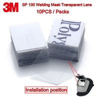 3M PS100 Welding mask Transparent lens Inner layer Protective lens Splash-proof spark Super clear PC lenses