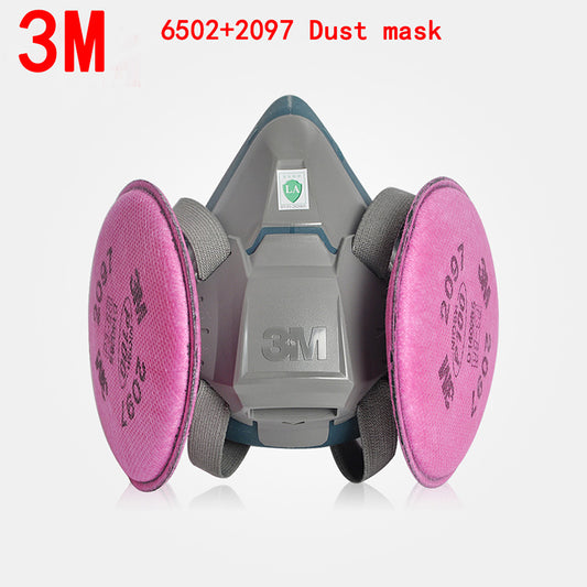 3M 6502+2097 P100 respirator dust mask Genuine security 3M respirator mask against Organic gas Dust particles filter mask