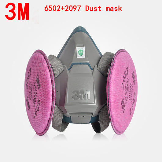 3M 6502+2097 P100 respirator dust mask Genuine security 3M respirator mask against Organic gas Dust particles filter mask