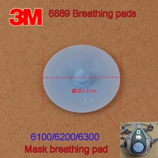3M 6889 Exhalation valve 6100/6200/6300 Gas mask Breathe Valve blue Breathing valve Gasket Replacement parts