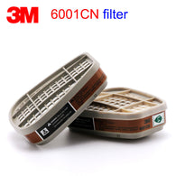 3M 6001CN gas mask filter 6200/7502/6800 mask replace 3M filter against Painting painting Organic gas Respiratory filter