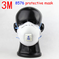 3M 8576 respirator mask With a breathing valve gas mask Activated carbon Filter layer against Acid gas formaldehyde filter mask