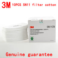 3M 5N11 Dust filter cotton 10PCS Genuine original respirator mask Filter cotton dust particulates filter With 5000/6000 mask use