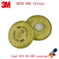 3M 2076 P95 Gas mask filter Genuine security 3M filter sponge against Hydrogen fluoride Acid gas particulates filter