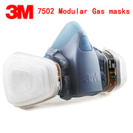 3M 7502 respirator gas mask Genuine high quality protective mask With 6001 filter 5N11 filter 501 filter cover chemical gas mask