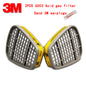 3M 6003 gas mask filter Genuine guarantee Organic vapor Acid gas Sulfur dioxide filter 6000/7000 series of masks  filters