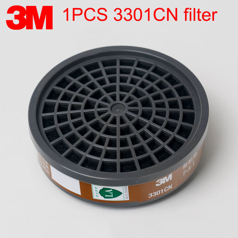 3M 3301CN gas mask filter Organic gas Painting spraying filter cartucho de gas With 3M 3200/1201 mask use