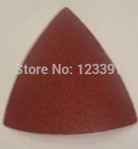 Free shipping 20PCS triangular sandpaper sand paper 80#  for most of oscillating mulitifunctional tools using