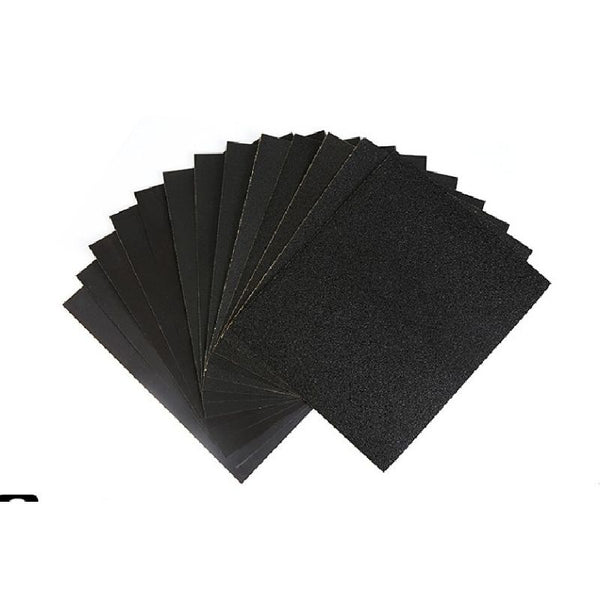 230x270mm Grit 20pcs Coarse Rough Sand Abrasive Paper Amber Beeswax Jade Polishing Silicon Carbide Water Proof Wood Sandpaper