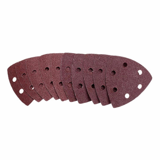 20Pcs 80mm Delta Sand Paper Abrasive Sandpaper for Wood Grinding Polishing Sanding Paper Tool Grit 60/80/120/240