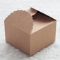 Retro Mini Kraft Paper Box,DIY Wedding Gift Favor Boxes,Party Candy Box,Mini Single Cake Box Packaging(Set Of 36)