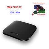 Mecool M8s Plus W TV Box Android 7.1 Amlogic S905W QuadCore 1G8G 2G/16G Support MAG 250 Stalker IPTV PK x96 mini smart TV Box