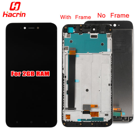 Xiaomi Redmi Note 5A LCD Display Touch Screen Digitizer Assembly Replacement For Redmi Y1 Lite 2GB RAM Global Version