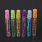 6Pcs Crystal Lattice Cut Glass Perfume Spray Bottles Atomizer Refillable Empty W210