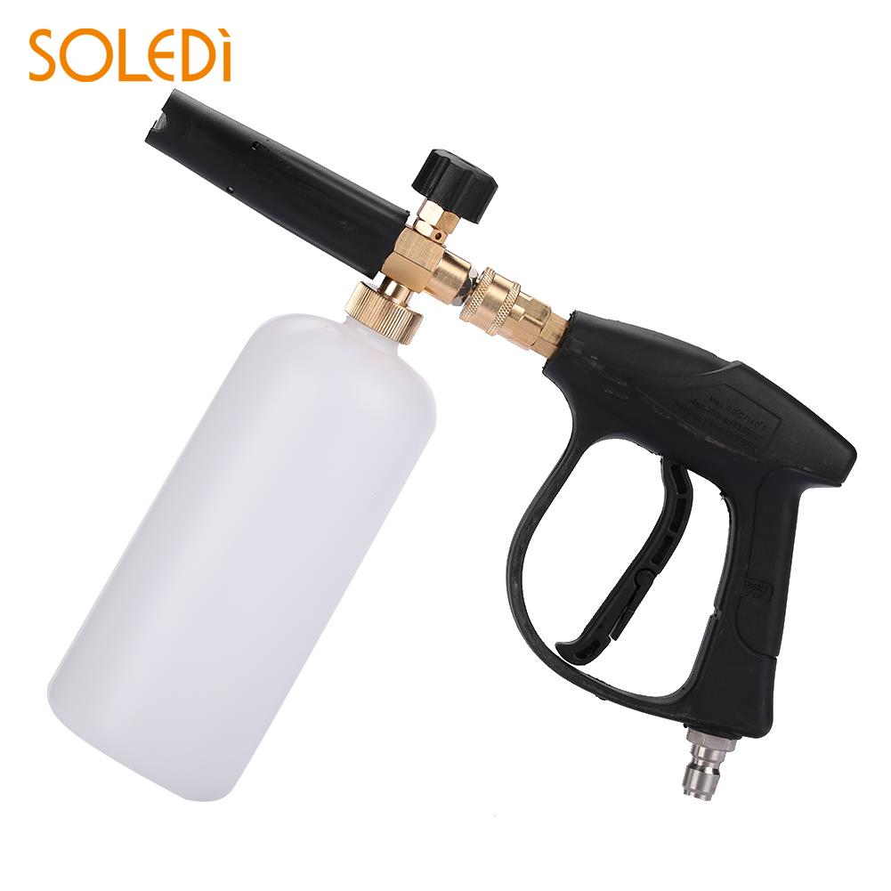 Foam Gun Plastic High Pressure Convenient Nozzle White Watering Durable Foam Spray Gun Car House Garden Tool Drop Shipping