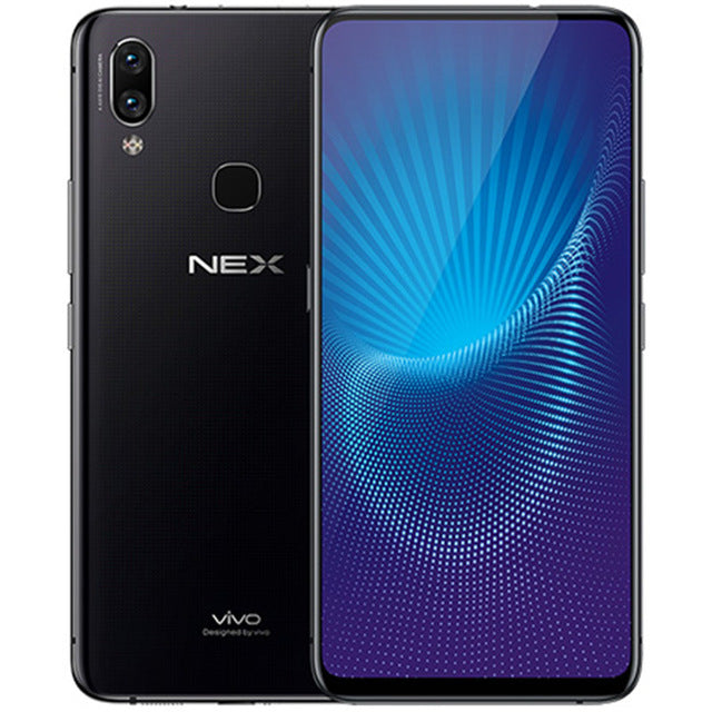 VIVO NEX Screen Fingerprint Cellphone 8GB 128GB Snapdragon 845 Smartphone Octa Core 6.59" OLED Full Screen Auto-Elevated Camera