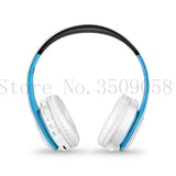Portable Wireless Head phones Foldable Bluetooth Headset Bloototh Earphone Headphone Earbuds Earphones With Mic Support TF