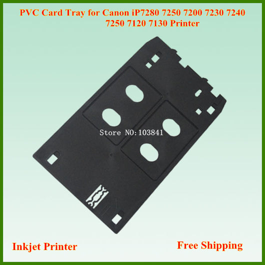 PVC ID Card tray for canon iP7280 IP7250 IP7200 IP7230 IP7240 IP7250 7120 7130 MG7510 MG7520 MG7540 MG7550 printer ID Card tray