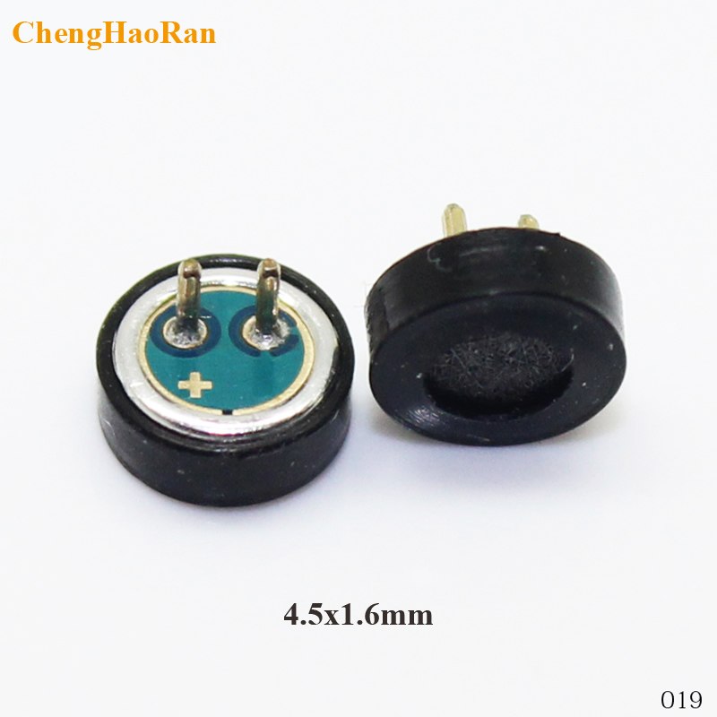 2pcs 5pcs Repair Parts cell phone Round 2PIN mic universal Microphone Module for many mobiles and tablet for replacement 2P