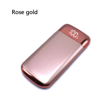 20000mah Power Bank External Battery 2 USB LCD Powerbank Portable Mobile phone Charger Mobile Phone Chargers For iPhone For OPPO