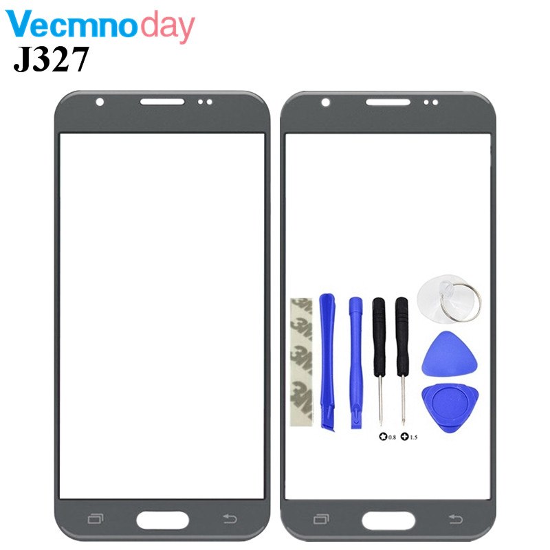 Touch Screen Outer LCD Front Screen Glass Lens Cover For Samsung Galaxy J327 J3 Emerge J327P J3 Eclipse J327V