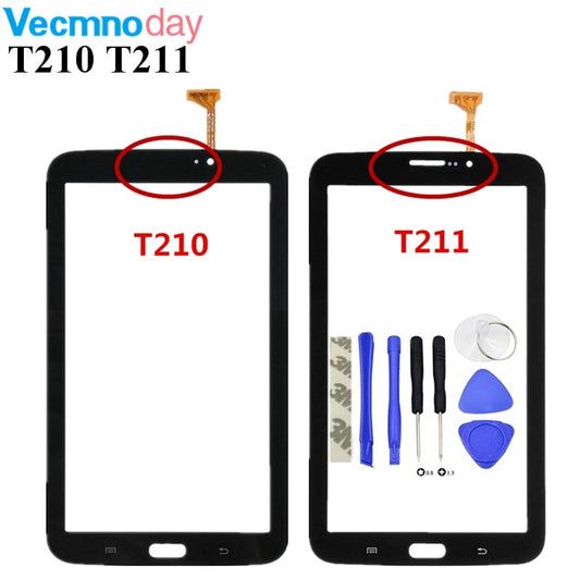 Vecmnoday For Samsung Galaxy Tab 3 7.0 SM-T210 SM-T211 T210 T211 Touch Screen Digitizer Glass Panel Sensor Replacement Part