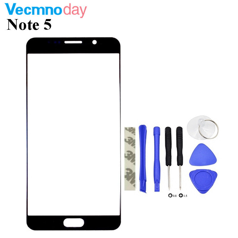 Touch Screen Glass Lens For Samsung Galaxy Note 5 Note5 N920 N920F Front Outer Glass Lens Replacement Repair Part For Note 5