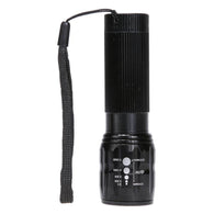 Powerful 3W 3 Mode Waterproof Retractable Flashlight Focus Torch Zoom Lamp Light 150-200m For outdoor lighting