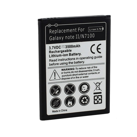For Galaxy Note2 N7100 3500mAh Phone Replacement Battery For Samsung Galaxy Note 2 II GT-N7100 Rechargeable Commercial Batteria