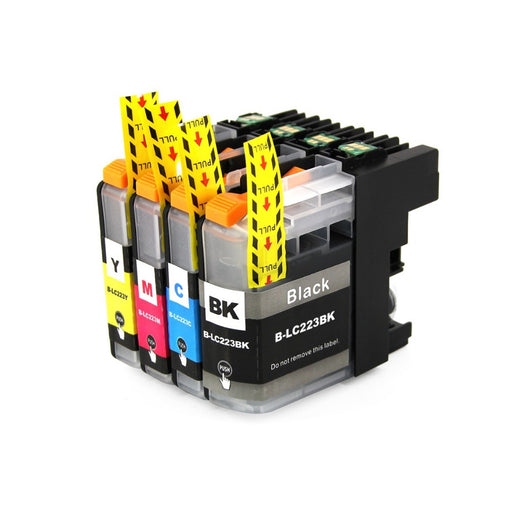 Full Ink 4 PCS Ink Cartridge LC223 Printer for Brother MFC-J5620DW  MFC-J4620DW  MFC-J4625DW  MFC-J5625DW  MFC-J4420DW With Chip