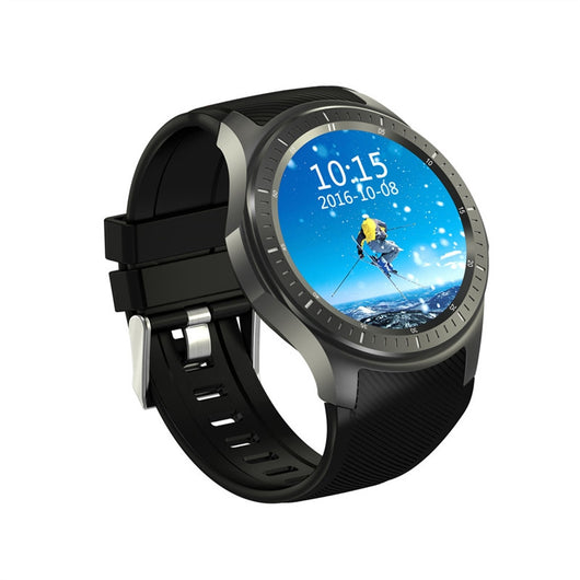 DM368 Touch Screen Bluetooth GSM GPS 3G Smart Watch Heart Rate Monitor(Black)
