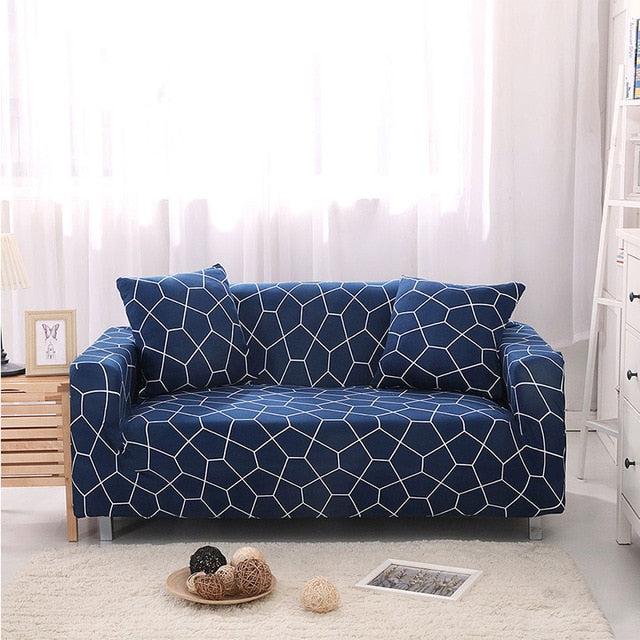 Stretch Slipcovers Sectional Elastic Stretch Sofa Cover for Living Room Couch Cover L shape Armchair Cover Single/Two/Three seat