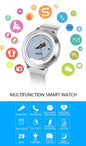 Smart Watch LCD Screen NRF51822 CPU BT 4.0 Fitness Tracker Pedometer Stopwatch Heart Rate Monitoring Smart Wristwatch for iOS 7.0 & Android 4.3