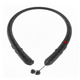 Wireless Bluetooth Headset Retractable Earbuds Neckband Sport Stereo Headphones for LG Samsung iPhone Apple with Retail Box