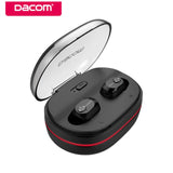 Dacom K6H TWS Mini Handsfree Bluetooth Earphone True Wireless HiFi Stereo Earbuds Headset with Mic Charging Box for iOS android