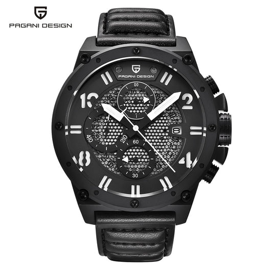 PAGANI DESIGN Men's Watch, Classic Men Sport Wristwatch Layered Dial Business Wrist Watch, Watch for Men