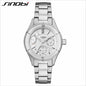 Sinobi Ceramic Watch Luxury Women'S Watches Week Date Ladies Watch