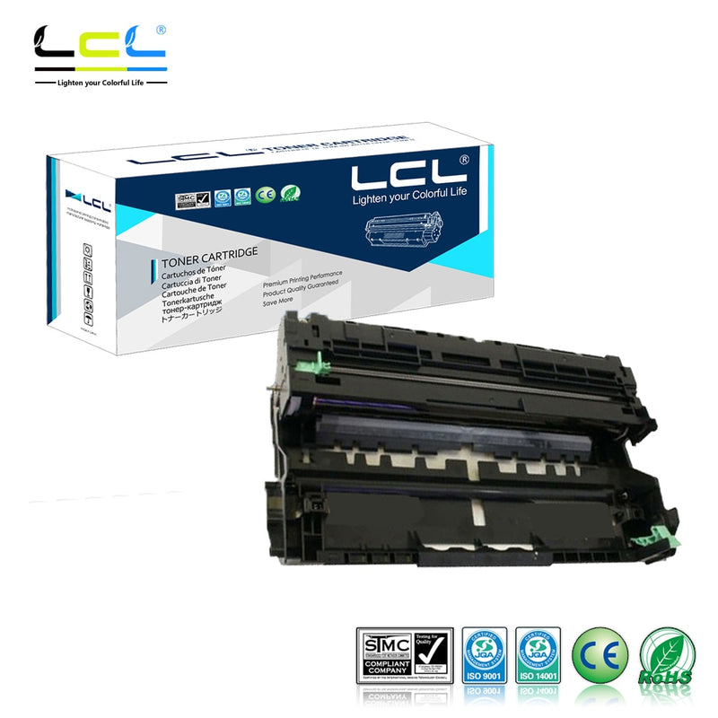 LCL DR820 DR3400 DR60J (1-Pack Black) Drum Unit Compatible